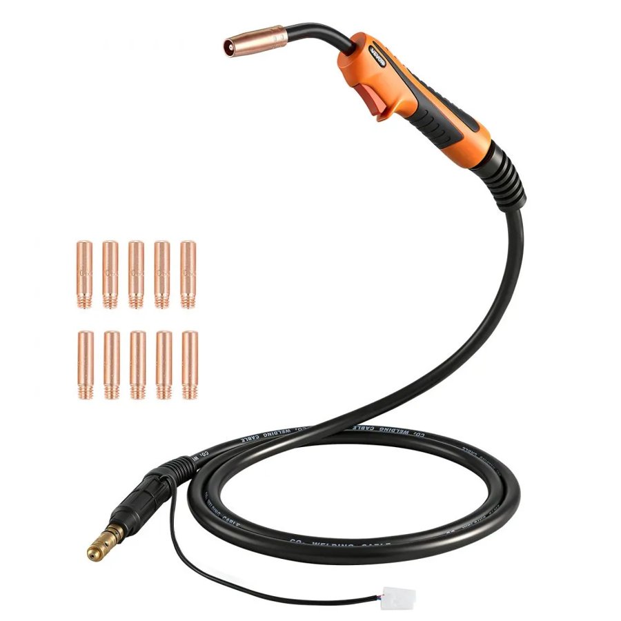 VEVOR Lincoln MIG Welder Gun – 100A, 10 ft Cable, K530-5 Fit