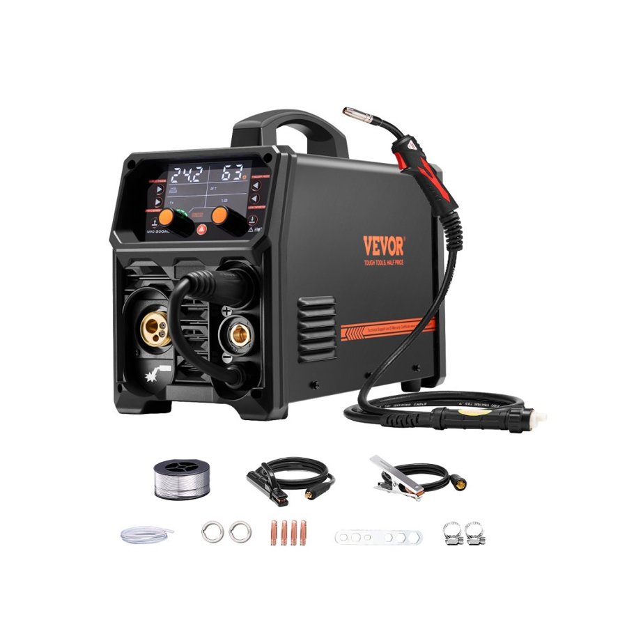 VEVOR 5 in 1 Welder – 200A Pulse MIG, 2T and 4T Modes