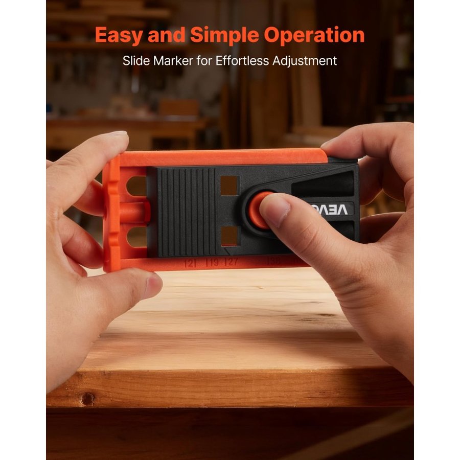VEVOR Portable Pocket Hole Jig Kit – 1/2 to 1-1/2 Inch
