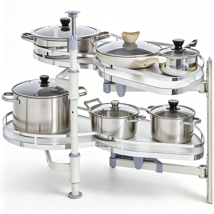VEVOR blind corner cabinet organizer​ — Smooth Soft Close