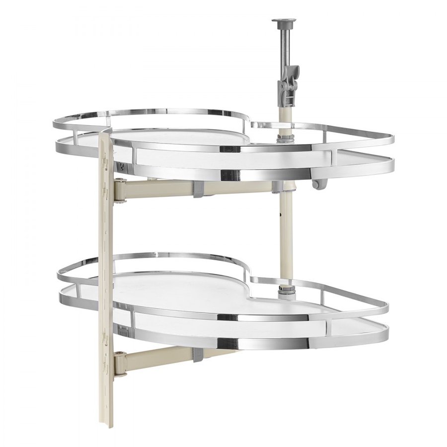 VEVOR Swing Left Blind Corner Cabinet Organizer - 2 Tier