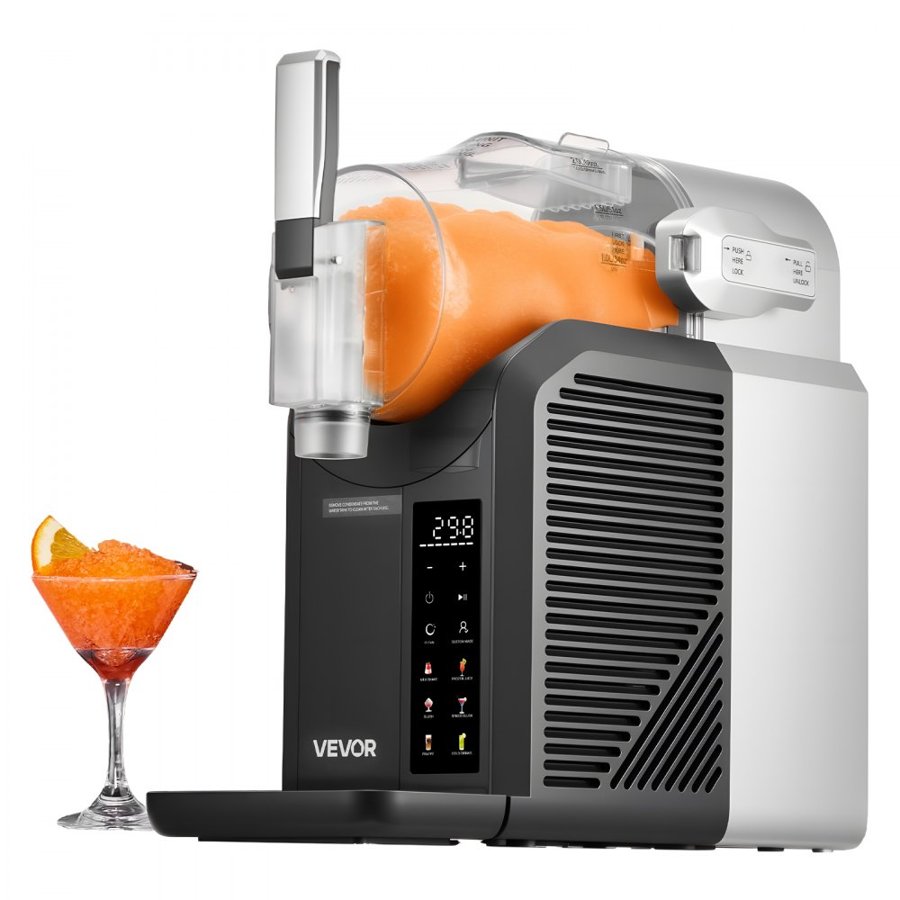 VEVOR Single Serve Slushie Machine – 2L, 6 Presets, No Ice