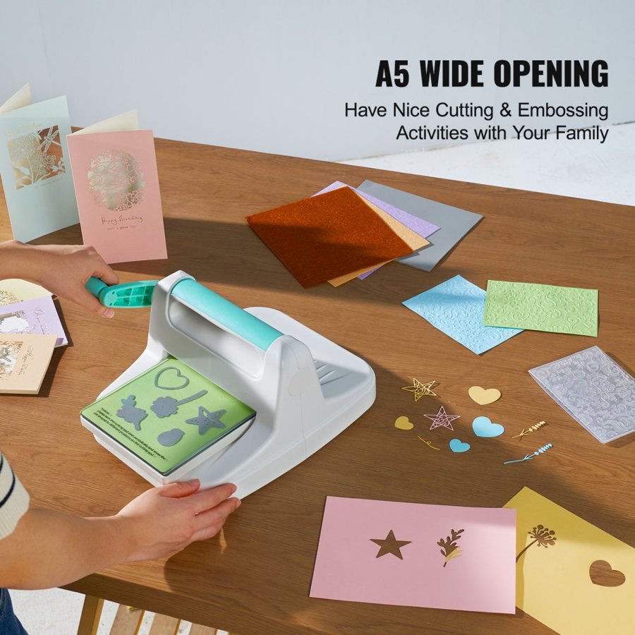 VEVOR Die Cutting Embossing Machine – 6 Inch, 2 Cutting Pads