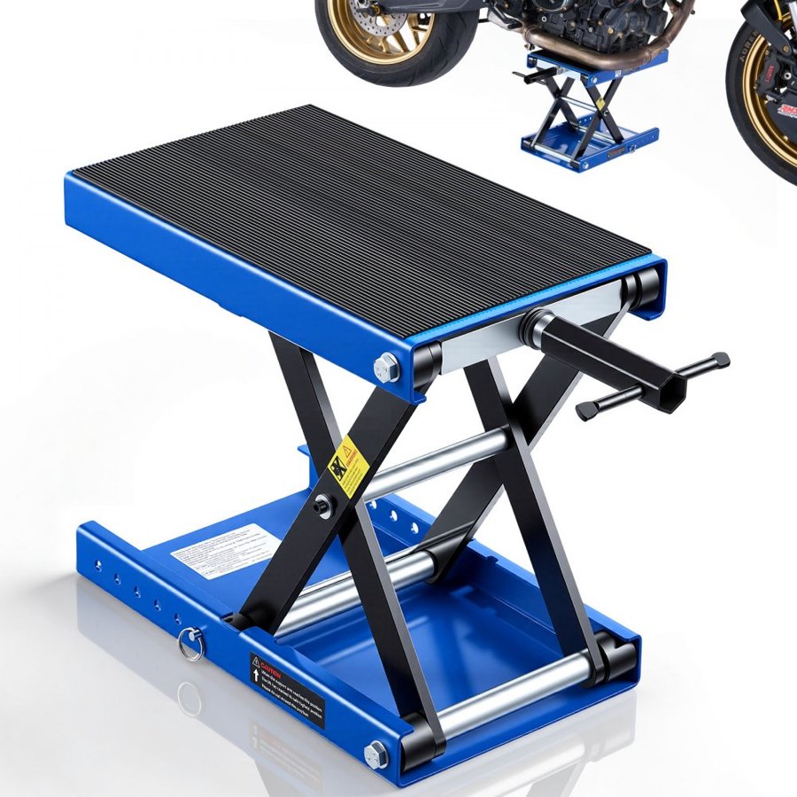 VEVOR Motorcycle Lift Scissor Jack – 499 kg, 95-340 mm