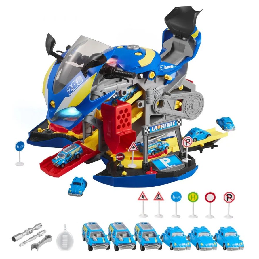 VEVOR Toy Motorcycle Engine – 25-Piece, 6-in-1 Repair Kit