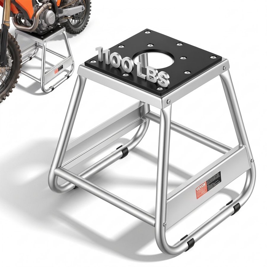 VEVOR Dirt Bike Motorcycle Stand – 1100 LBS, 16 Inch