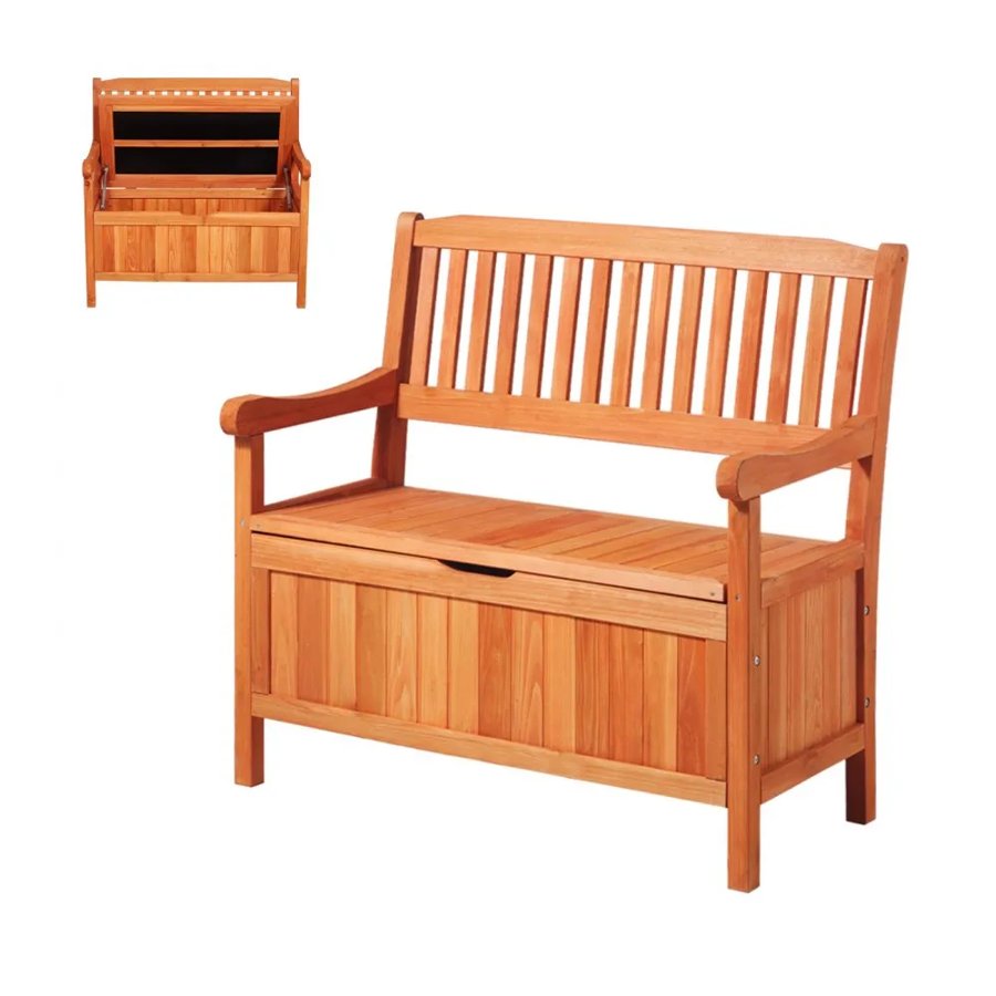 VEVOR Outdoor Patio Storage Bench — Durable 705lbs Capacity