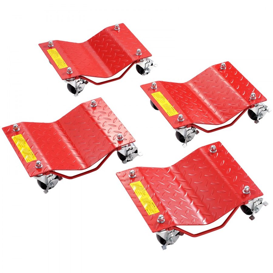 VEVOR Wheel Dolly Set of 4 – 8000 lbs Heavy-Duty Car Mover