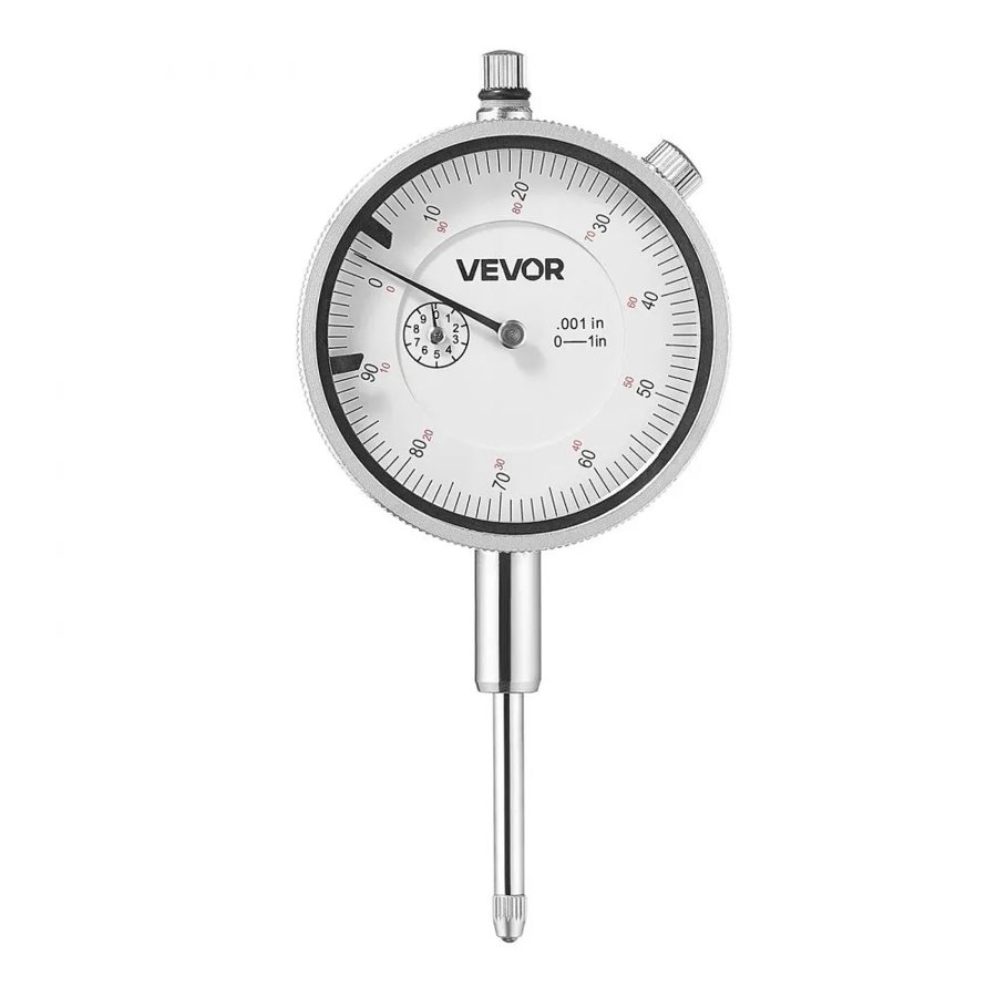 VEVOR Runout Dial Indicator – 0.001 in. Acc, 0-1 in. Range
