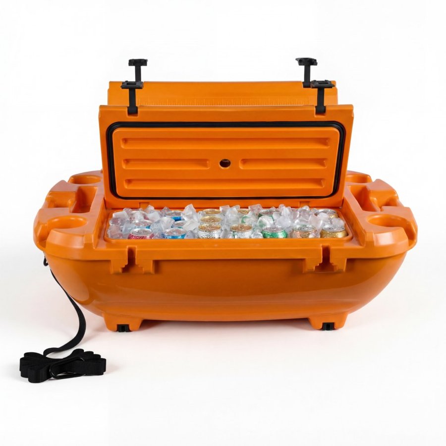 VEVOR Floating Ice Chest – 40 QT, LLDPE, Dual Lid, Tow