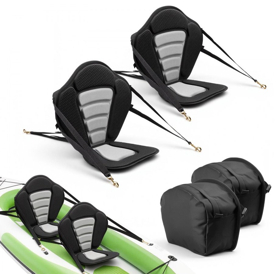 VEVOR Paddle Board Seat – 0.5 Inch EVA, 2 Pack Value