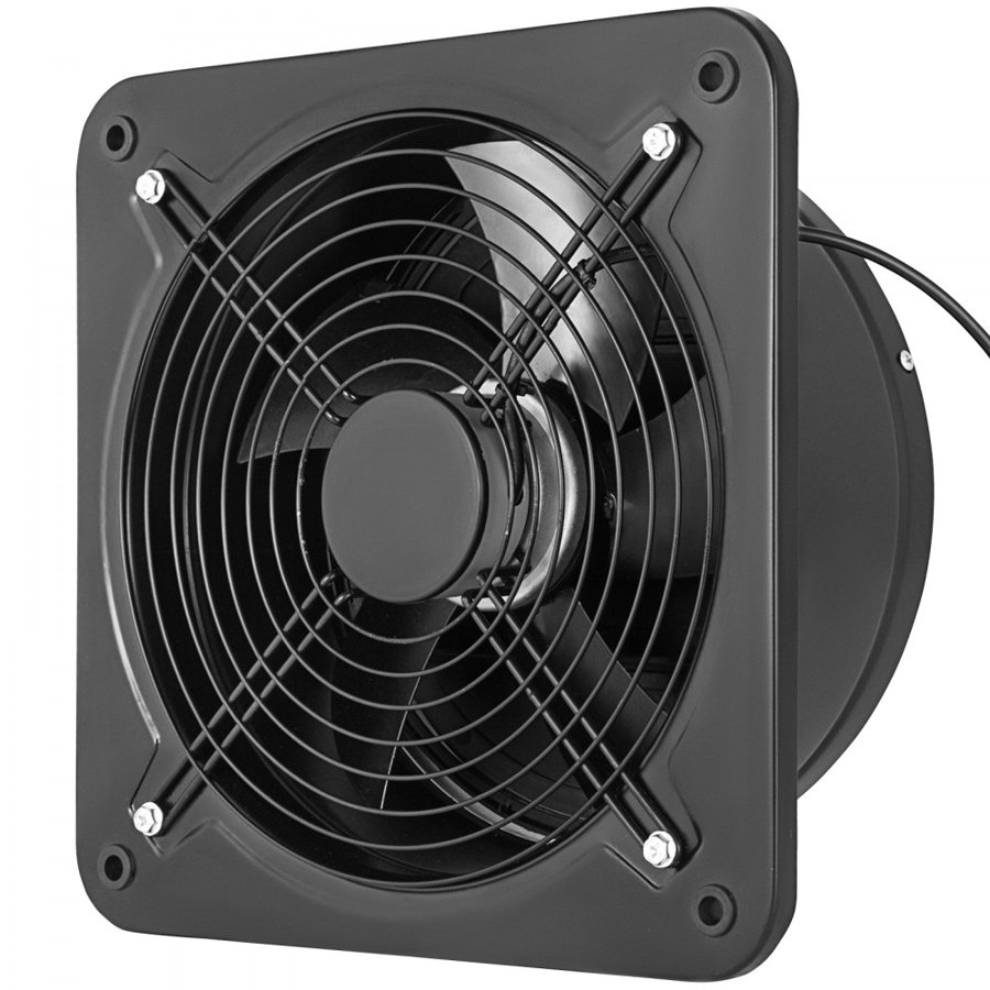 VEVOR 12 Inch Industrial Ventilation Extractor ventilation fan commercial air blower fan Metal Axial Exhaust 300MM Air Puller Fan (300MM/12 Inch)