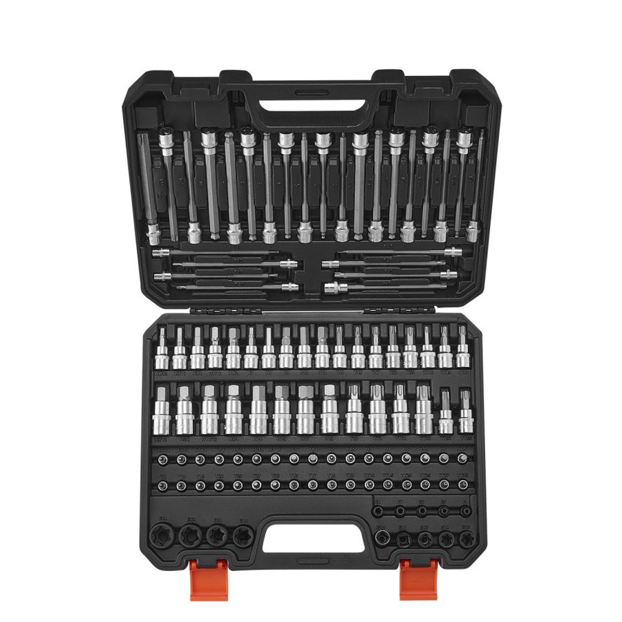 VEVOR hex bit socket set — SAE and Metric Durable Tool Kit