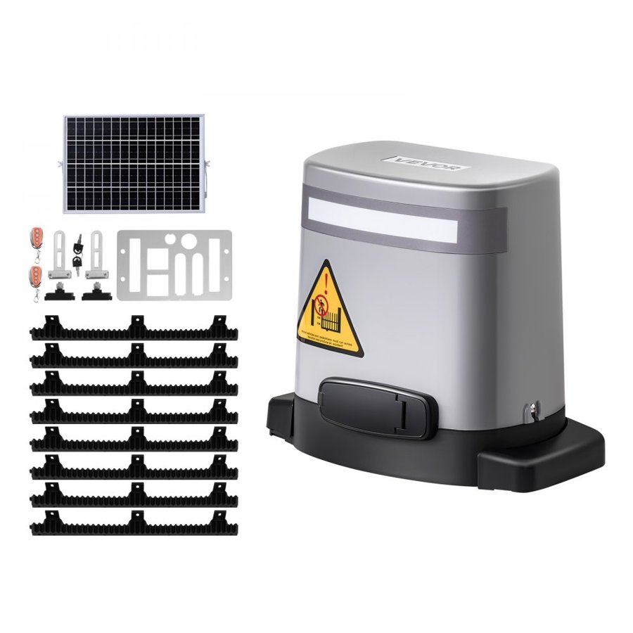 VEVOR Automatic Sliding Gate Opener Kit – 280W, 20m/816kg