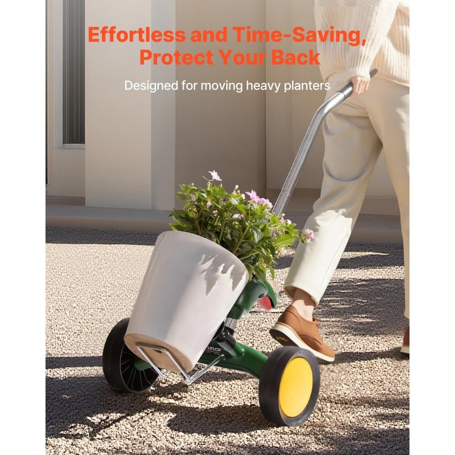VEVOR Plant Pot Mover - 9.84 to 29.63 Inch Tall Pots