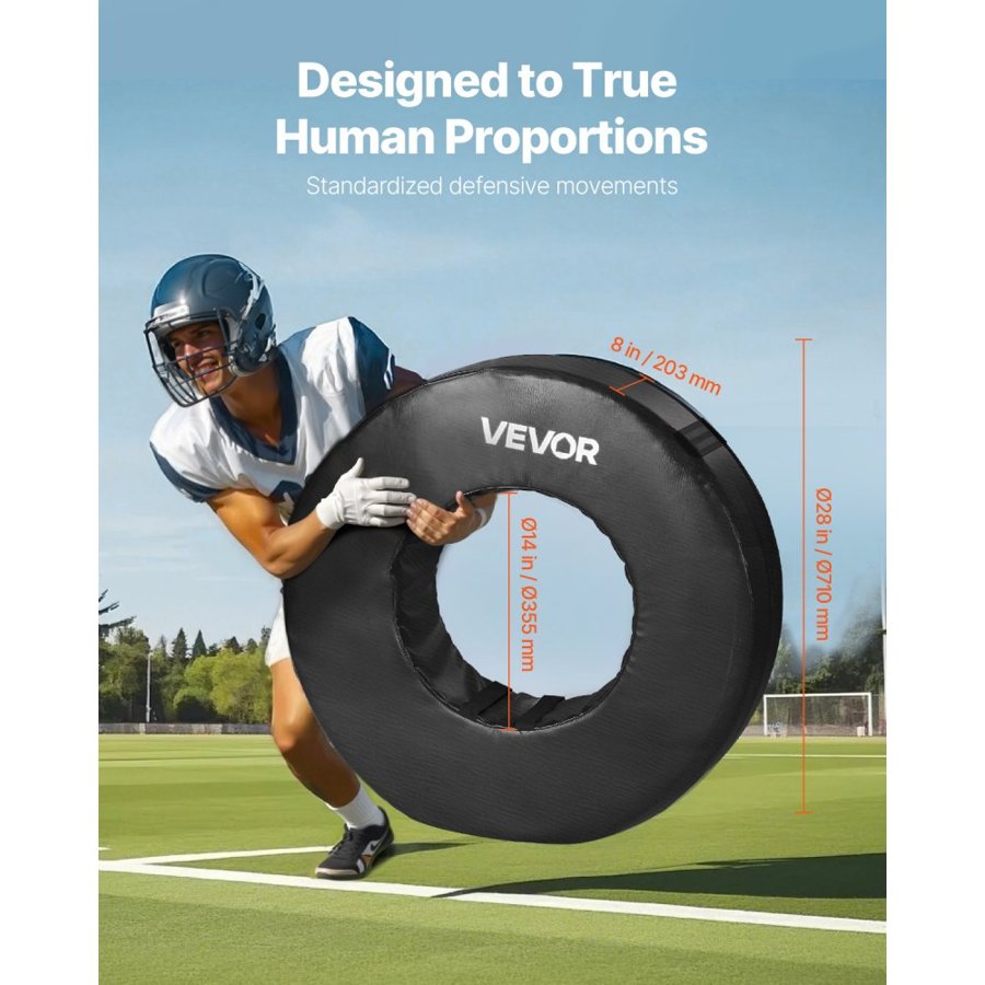 VEVOR Tackle Rings – 13.6/27.8 × 7.9 In, Training Wheel