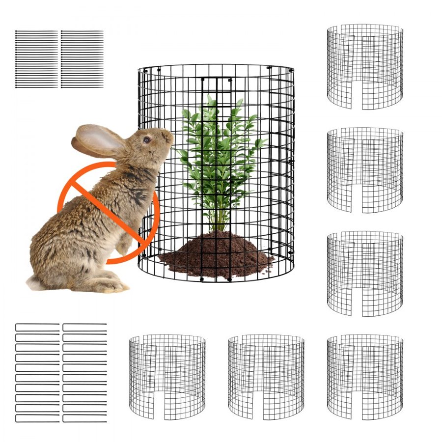 VEVOR Chicken Wire Plant Cages – 12.6''×14'', Metal Guard