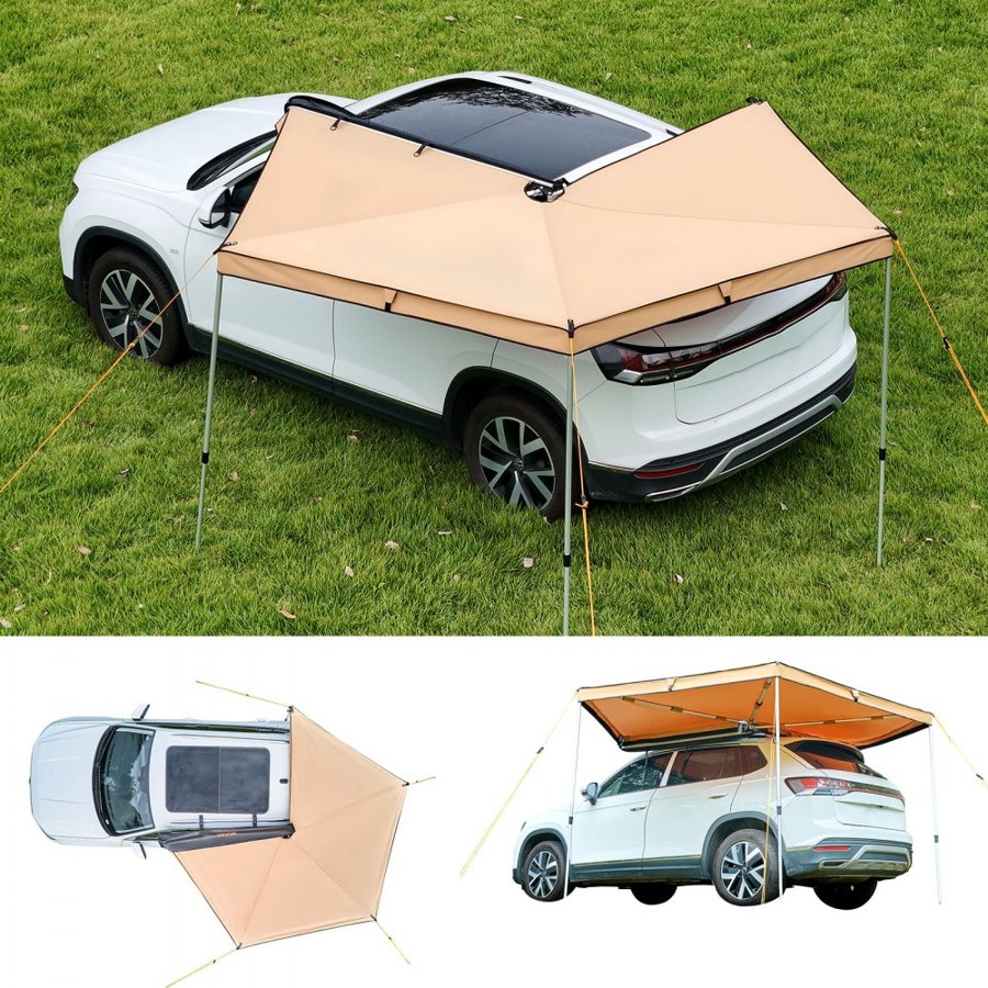 VEVOR 270 Degree Awning – 52 Sq Ft, UV50+, 3-5 Min Setup