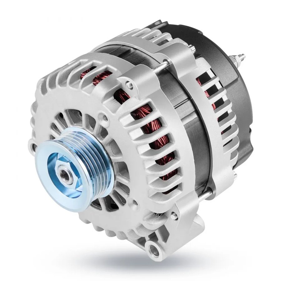 VEVOR Car Alternator 10464443, Fit for Chevrolet Silverado 1500 HD V8 6.0L 2001-2005, Saab 9-7x 2005-2006, Isuzu Ascender 2003-2006, GMC Yukon 2000-2002, Automotive Replacement Alternator 10464453