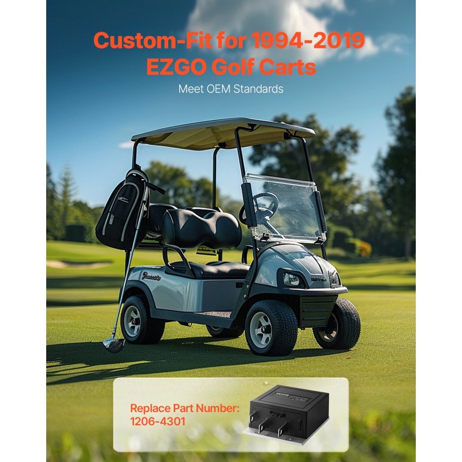 VEVOR 36V Golf Cart Speed Controller – 350A, EZGO, IP65