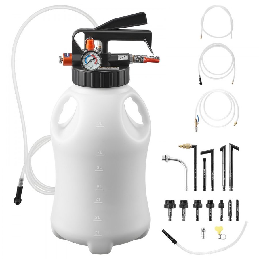 VEVOR Transmission Fluid Transfer Pump – 8L, 15 ATF Adapters