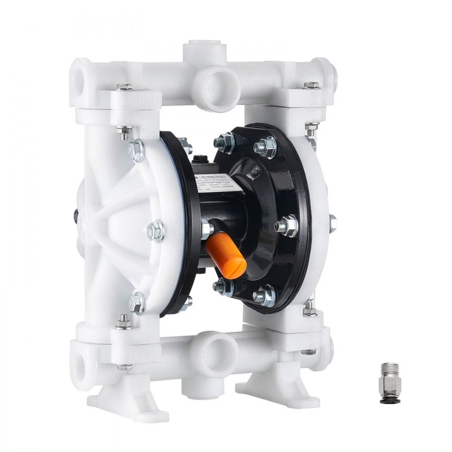 VEVOR Air Powered Double Diaphragm Pump – 4.4 GPM, 100 PSI