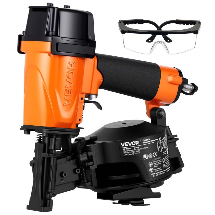 VEVOR 15 Degree Roofing Nailer CN45N – 120 Nail Mag​
