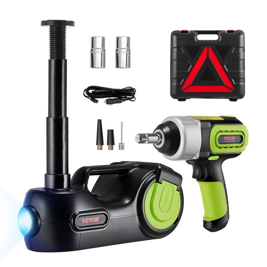 VEVOR Heavy Duty Electric Jack — 5 Ton with Impact Wrench