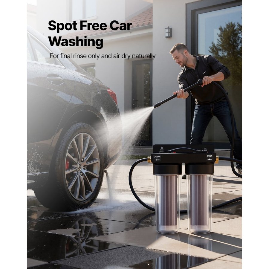 VEVOR Deionized Water System for Car Wash – 50-Gal Capacity
