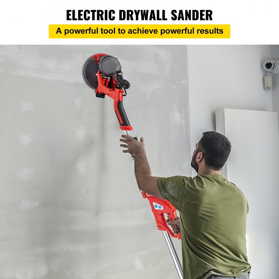 VEVOR Electric Drywall Vacuum Sander – 850W, 800-1750RPM