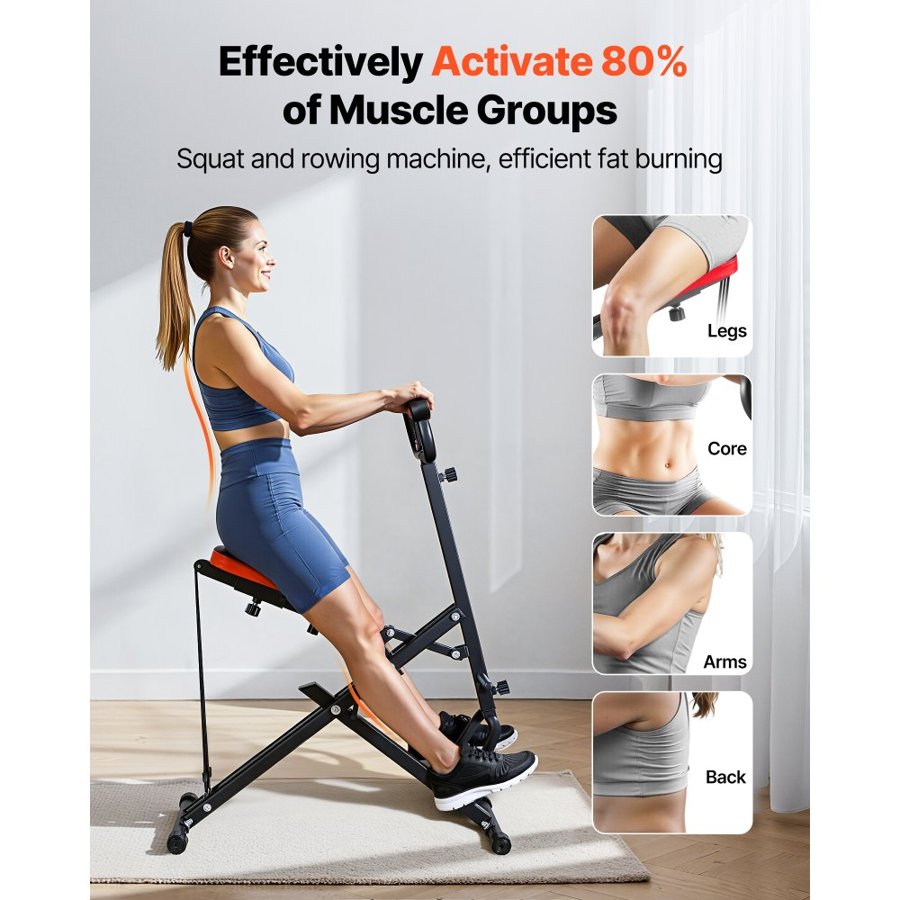VEVOR Squat Assist Trainer Machine – Foldable, 300 lb