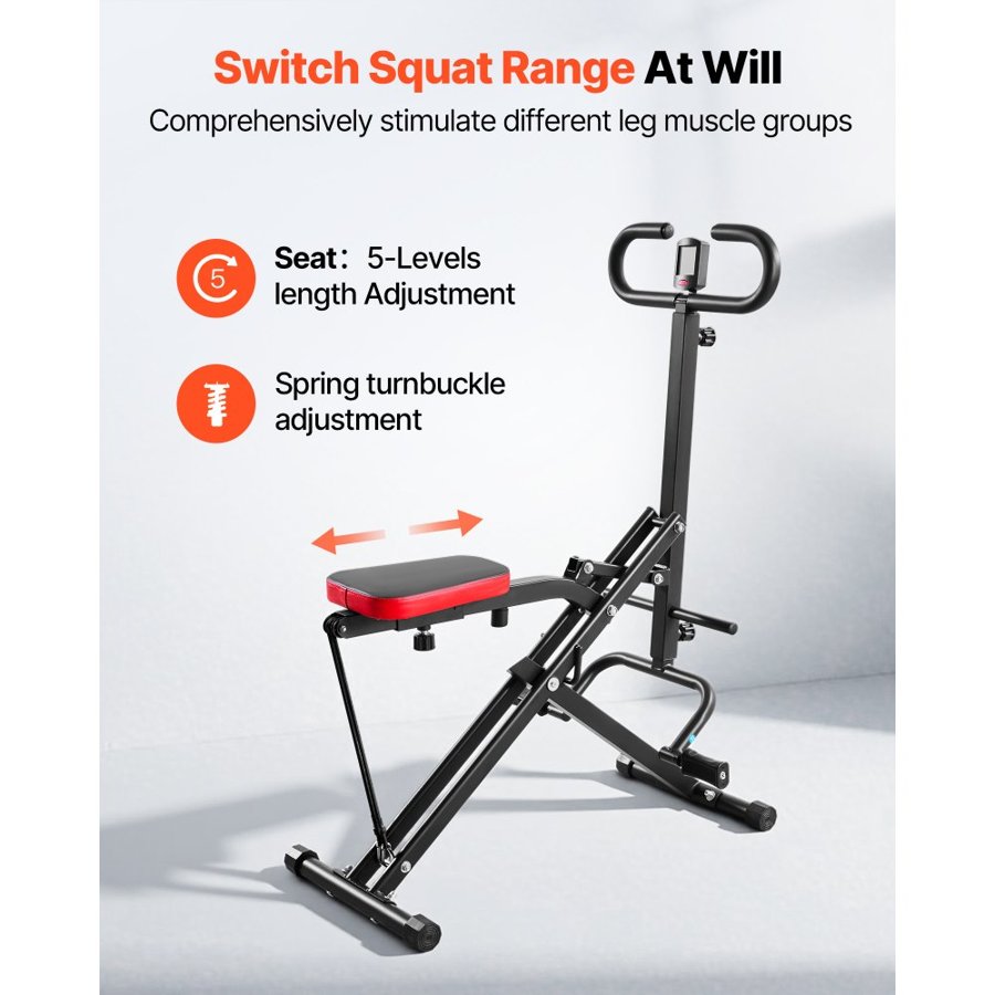 VEVOR Squat Assist Trainer Machine – Foldable, 300 lb