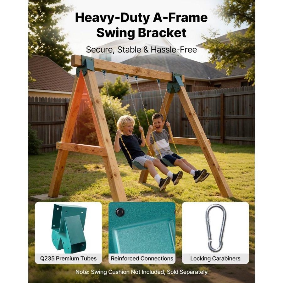 VEVOR A Frame Swing Set Bracket – Heavy-Duty, 1250 lbs Cap