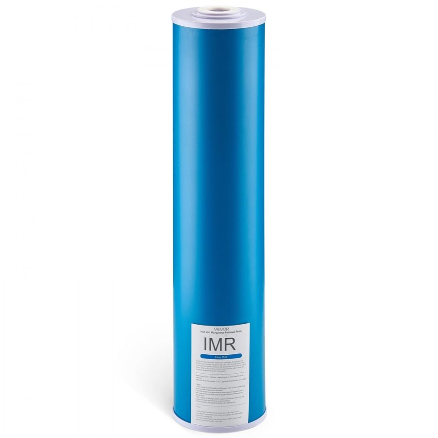 VEVOR Whole House Water Filter Replacement Cartridge, 4.5"x20"(11x51cm) Iron & Manganese Reducing Replacement Filter for Whole Home Water Filtration System, Reduce Chlorine, Bad Taste, Odor