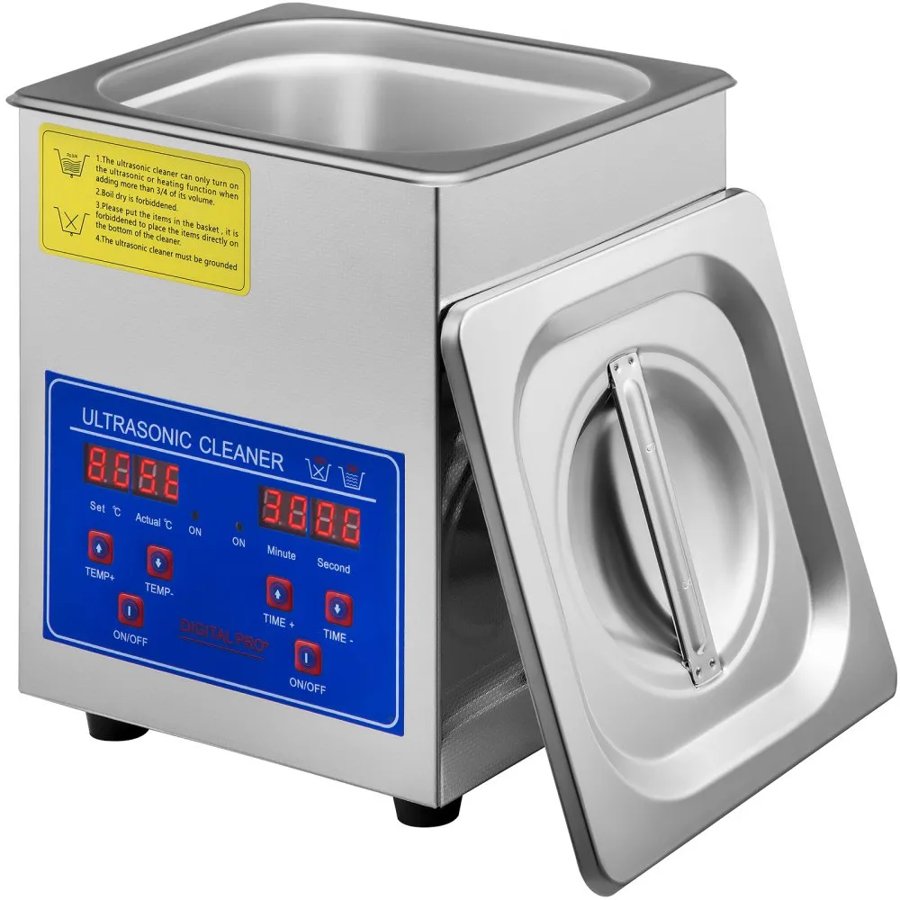 VEVOR Ultrasonic Cleaning Device – 1.3L, 60W, 40kHz, 220V