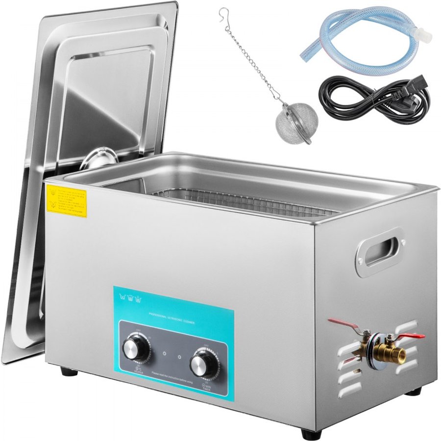 VEVOR Large Industrial Ultrasonic Cleaner – 30L, 600W, 40kHz