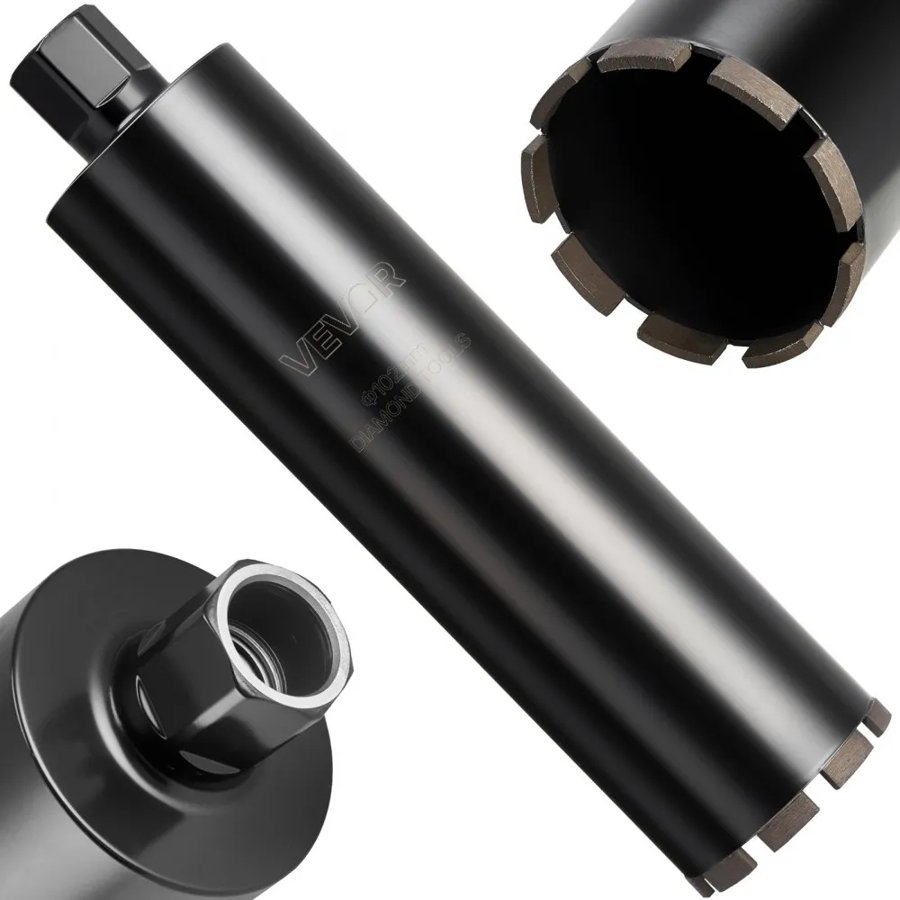 VEVOR Wet Core Drill Bit – 4", 14", 1-1/4 in-7 Thread