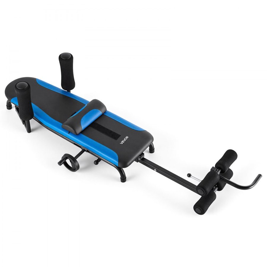VEVOR Inversion Table, 159 kg Capacity Heavy Duty Back Inverter Stretcher, Inverted Table with Stable Structure, Adjustable Armrests, Decompression Tables for Shoulders, Neck, Back, Knees