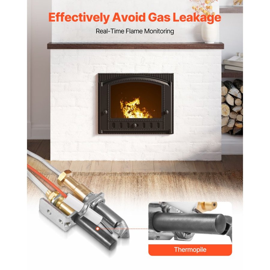 VEVOR Pilot Light Assembly for Gas Fireplace – OE, 446-512A