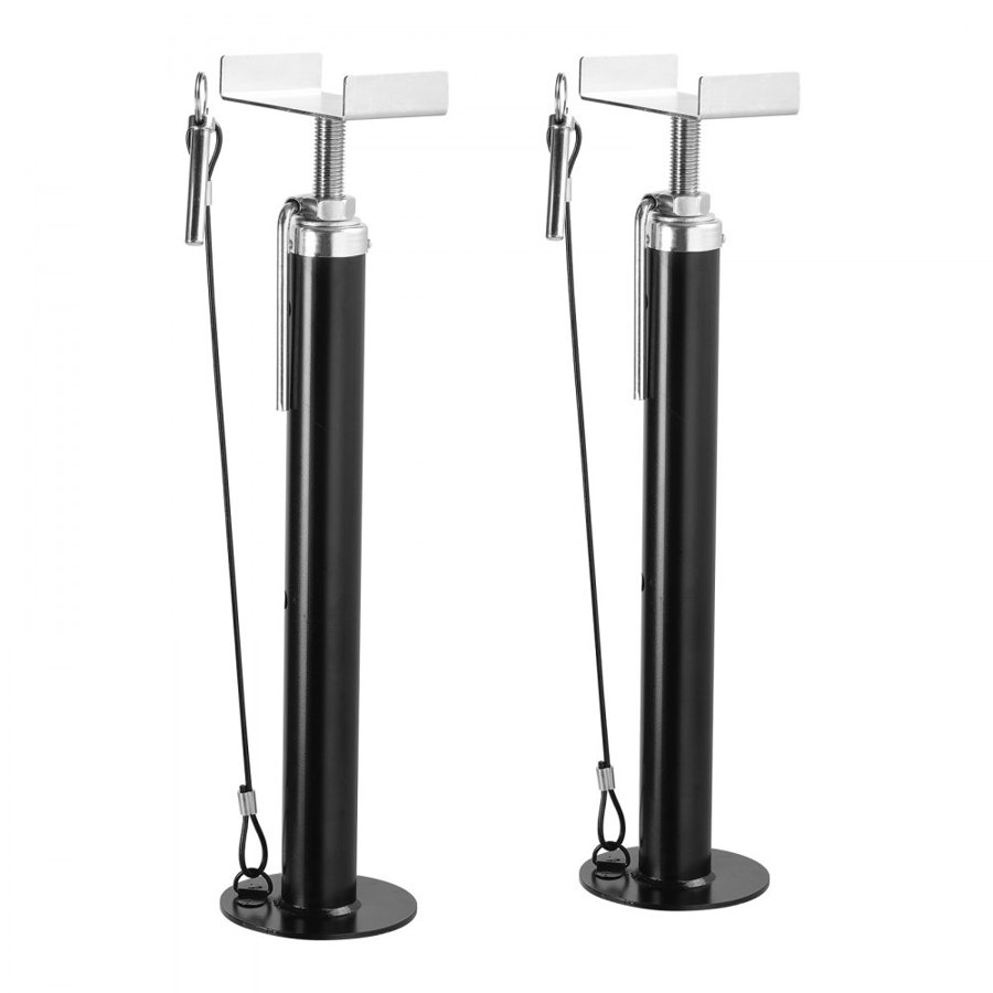 VEVOR RV Slide Out Support Jacks, 5000 lbs Capacity Each Slide Out Stabilizer, Adjusts from 20"-48" Camper Slide Out Support Jacks, Heavy-duty Slide out Stabilizers for RV, Camper and Travel Trailer