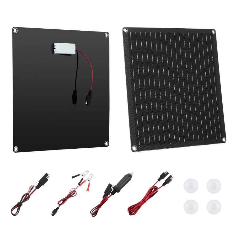 VEVOR Camper Battery Solar Charger – 20W, 12V, IP67 Kit
