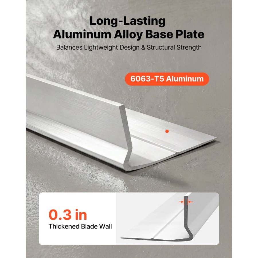 VEVOR Screed Blade – 3048 mm Aluminum, 5.3 in Straight Edge