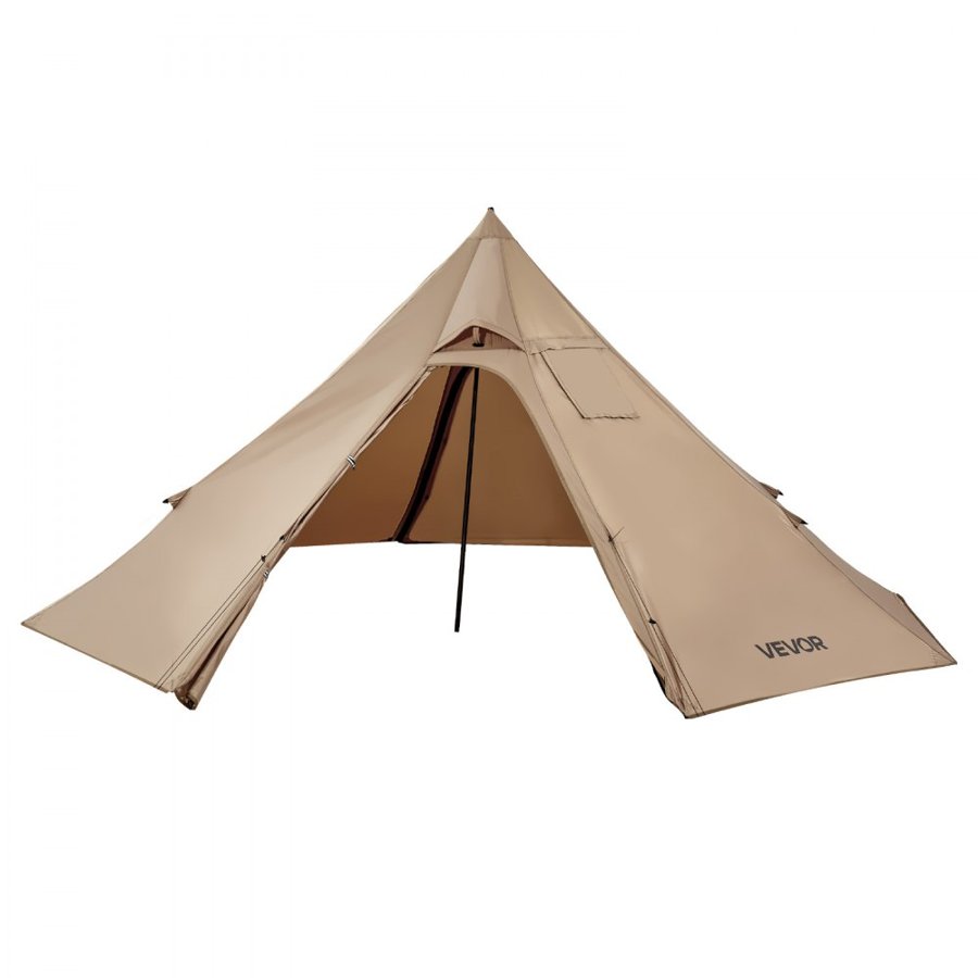 VEVOR Tipi Tent with Stove Jack – 4 Season, 3.2m Diameter