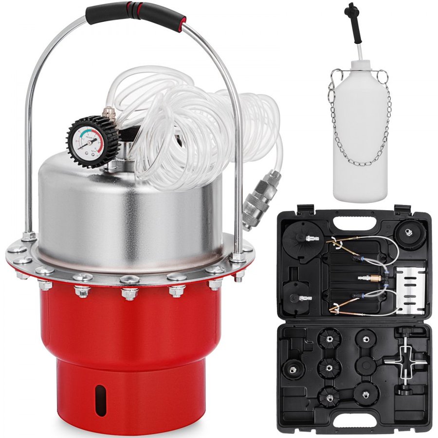 VEVOR Air Power Brake Bleeder – 10-40 PSI Steel Tank
