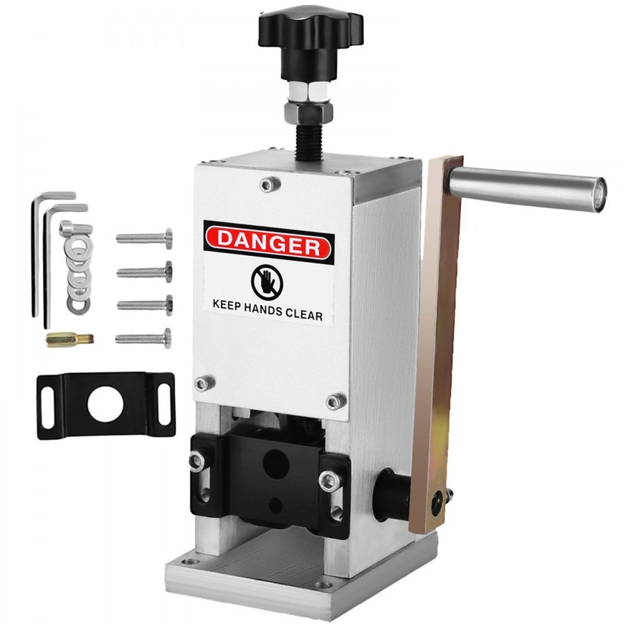 VEVOR Wire Stripping Tool 1.5-25mm Cable Wire Stripping Machine  with 1 Cutting Blade Wire for Cutting and Stripping Scrap Copper Wire