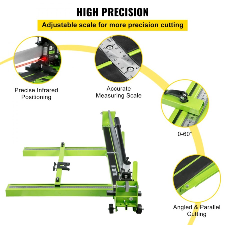 VEVOR Manual Tile Cutter for Porcelain - 47", 1200 mm