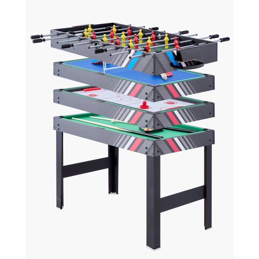 VEVOR 4 in 1 Game Table – 48 inch, 12mm Thick MDF Board