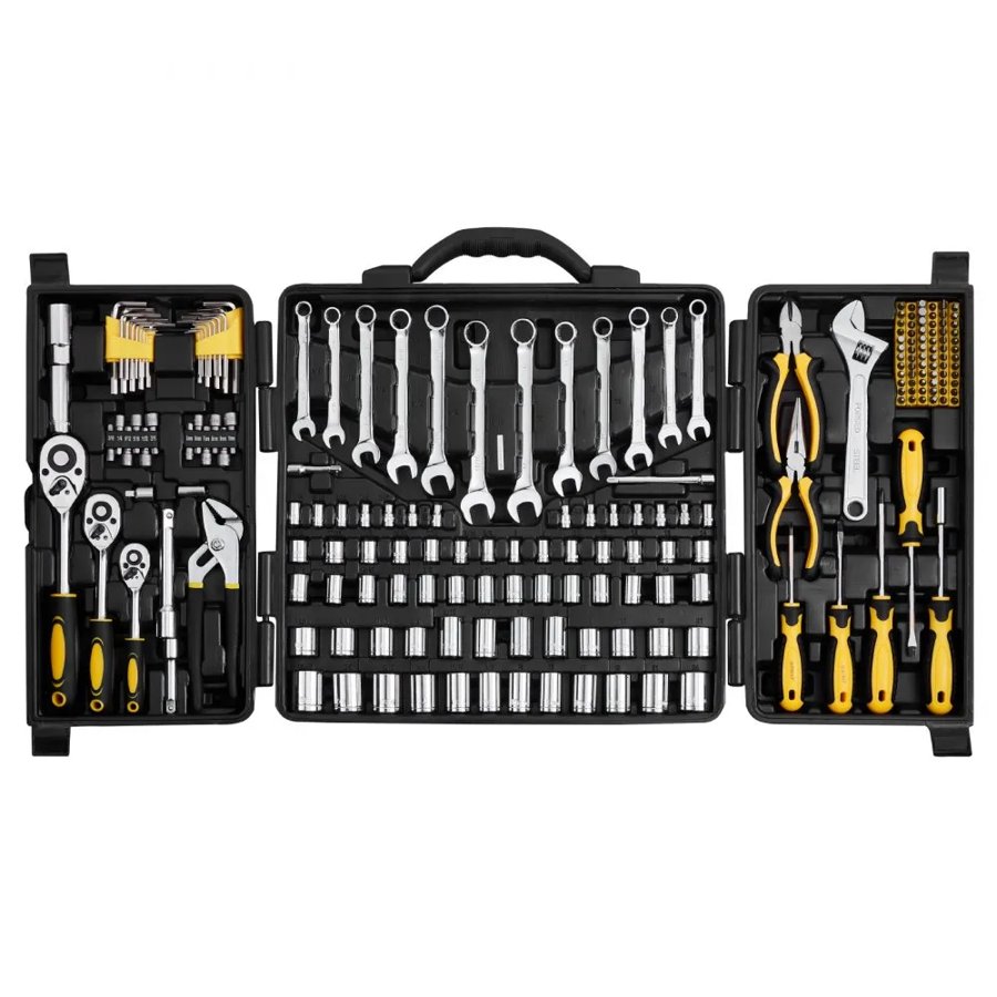 VEVOR Auto Mechanic Tool Set – 207-Piece, SAE Metric Kit