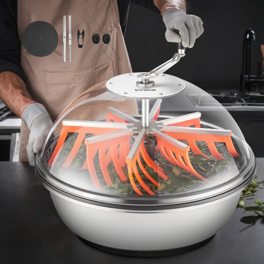 VEVOR Bowl Bud Trimmer – 24" Manual, 145° Angled Handle
