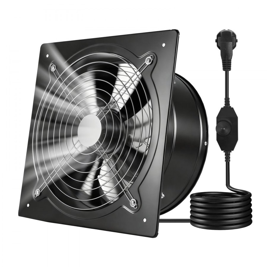 VEVOR 12 Inch Exhaust Fan – 1558 CFM, 70W, Speed Control